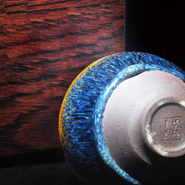 ヘリアンサス-ジェン-ザン-天目茶-カップ-8 Helianthus-Jian-Zhan-Tenmoku-Tea-Cup-8