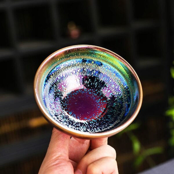 Rainbow-Shower-Jian-Zhan-Tenmoku-Tea-Cup-08 Rainbow-Shower-Jian-Zhan-Tenmoku-Tea-Cup-08