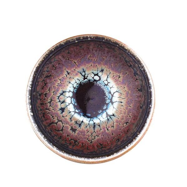 多肉炸醤天目茶碗-5 Succulent-Jian-Zhan-Tenmoku-Tea-Cup-5